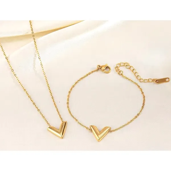 Dainty Yellow Gold Filled V-Shape‎ Bracelet, 7-9” - Image 14