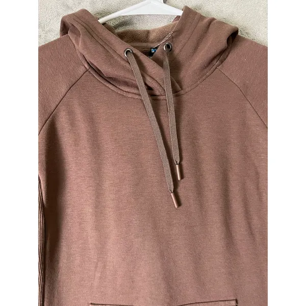 KÜHL Women’s Medium Karisma Brown Fleece Lined Pullover Hoodie Outdoor Hiking - Image 2