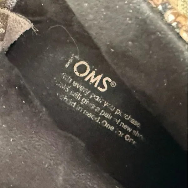 Toms Leila Wool‎ Felt Ankle Boots Size 8 A30 - Image 13