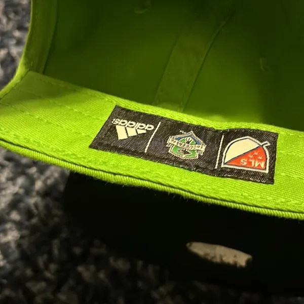Adidas - Seattle Sounders - Hat - Green - adjustable - Image 5