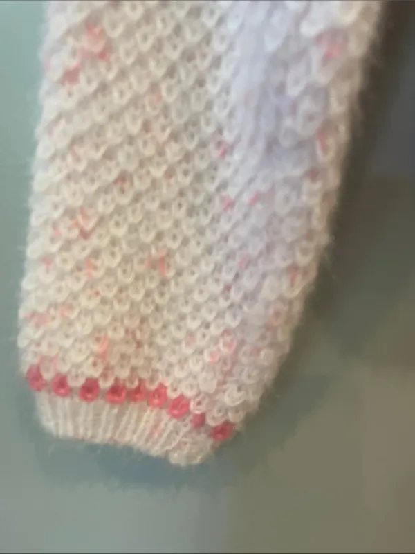 Cozy soft Pink Crewneck Knit Sweater - Women - Image 2