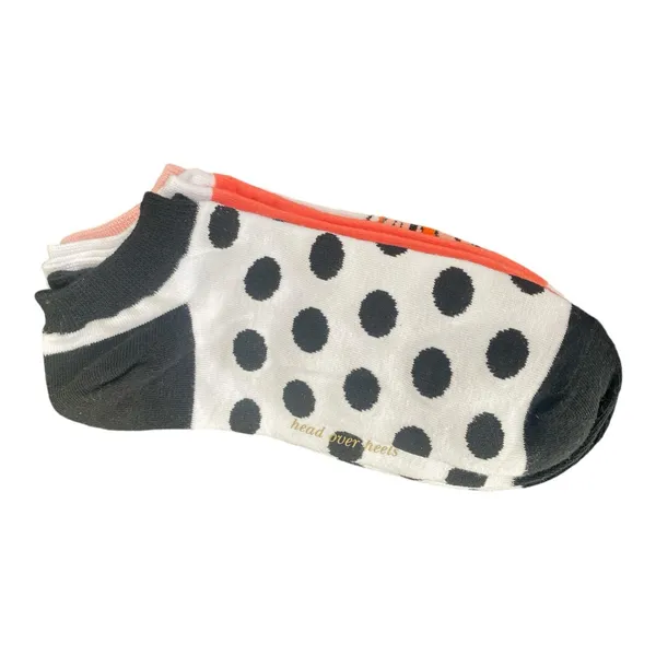 Kate Spade 3 Pair No Show Socks‎ No Show Pink Shoe Size 4-10 - Image 5