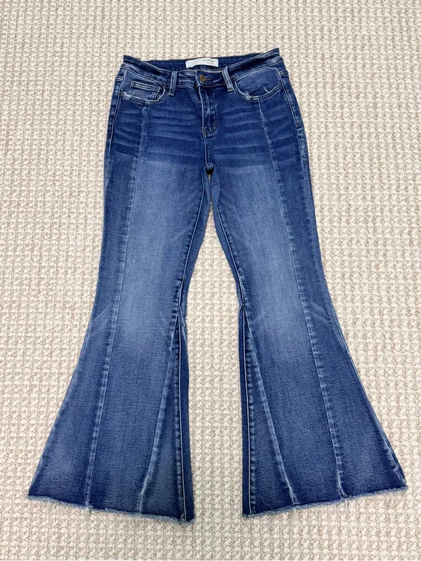 Bridge by Gly mid rise super flare jeans size 29 - Image 12