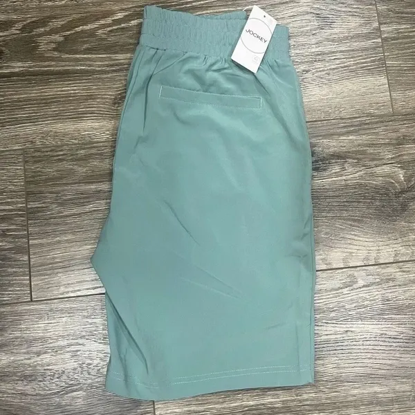 Jockey Woven Stretch Bermuda Short Blue - Image 2