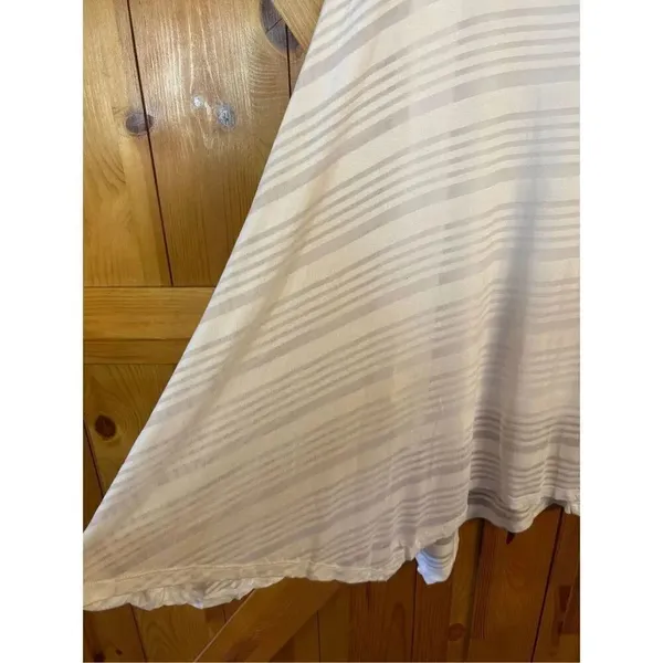 CJ Banks White Striped Skirt Maxi Size 1X nwt (0785) Read - Image 2