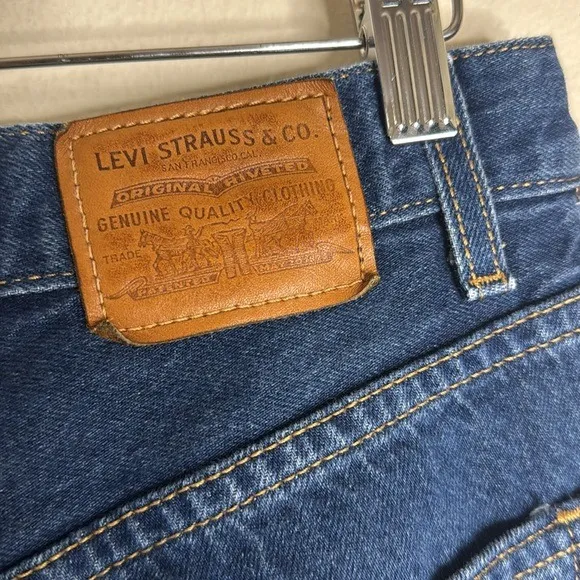 Levi's premium 70s high straight denim jeans size 28 festival‎ western cute - Image 11
