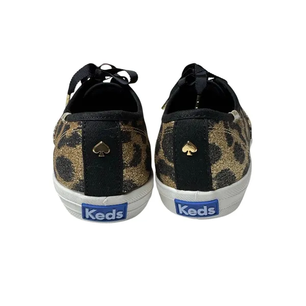 Keds x Kate Spade Leopard Glitter Champion Sneakers Size 7 - Image 6