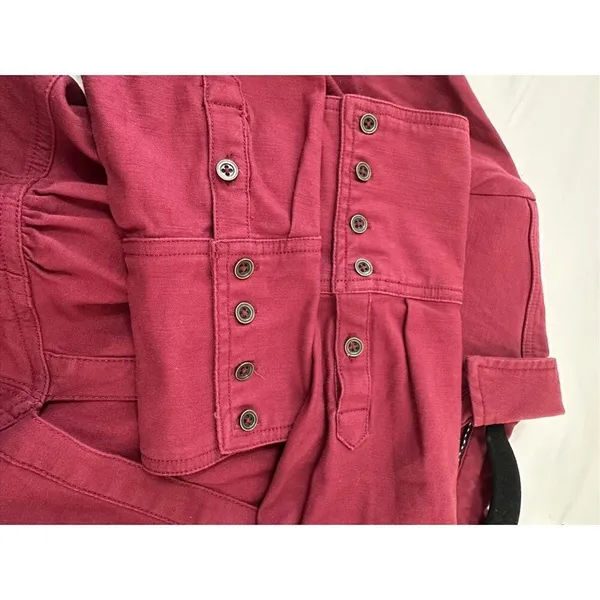 NWT ANTHROPOLOGIE Pilcro Crimson VNeck Seamed Mini Dress sz 8 - Image 13