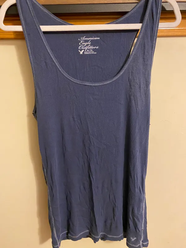 American Eagle Outfitters Blue Tank Top - Image 2