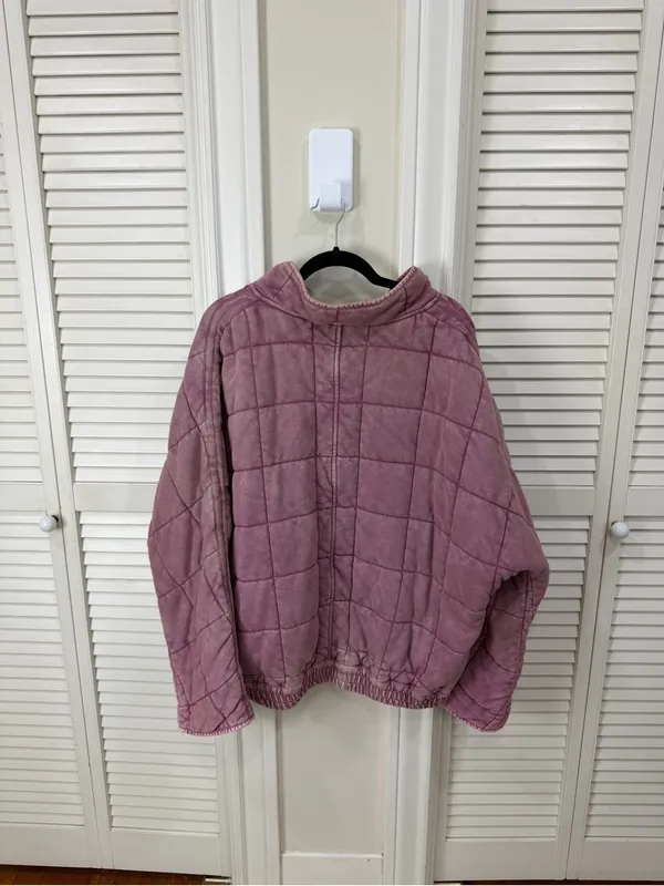 Free people Dolman Quilted Knit Jacket - Image 9