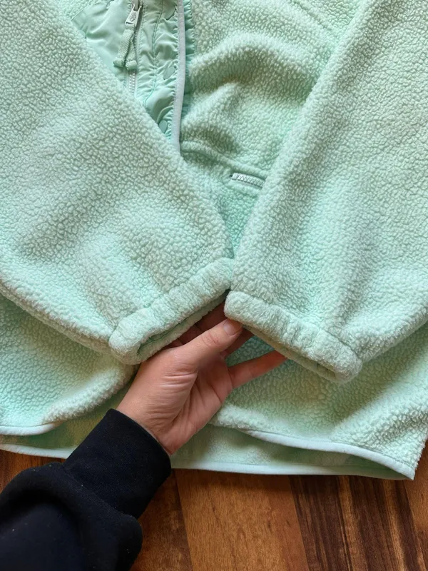 FP Movement Hit the Slopes Fleece Jacket in Jade Ice Mint Green - Image 8