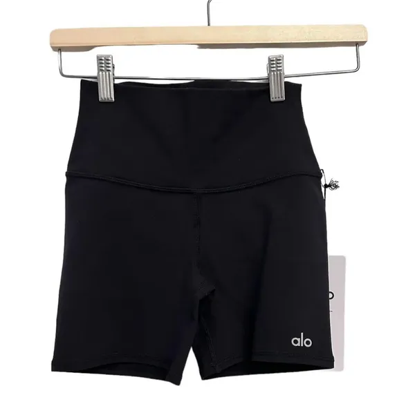 Alo 5" Airbrush High-Waist Biker Short - Image 3