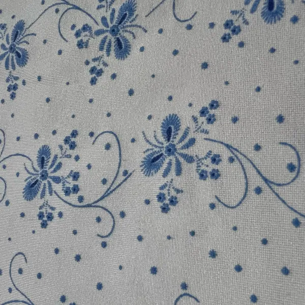 INC International Concepts Blue and White Fitted Camisole - Image 3