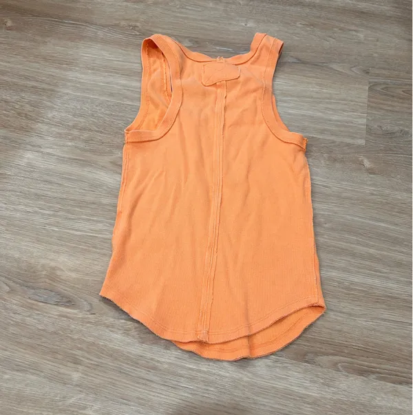 Free People Orange Tank Top - Image 4