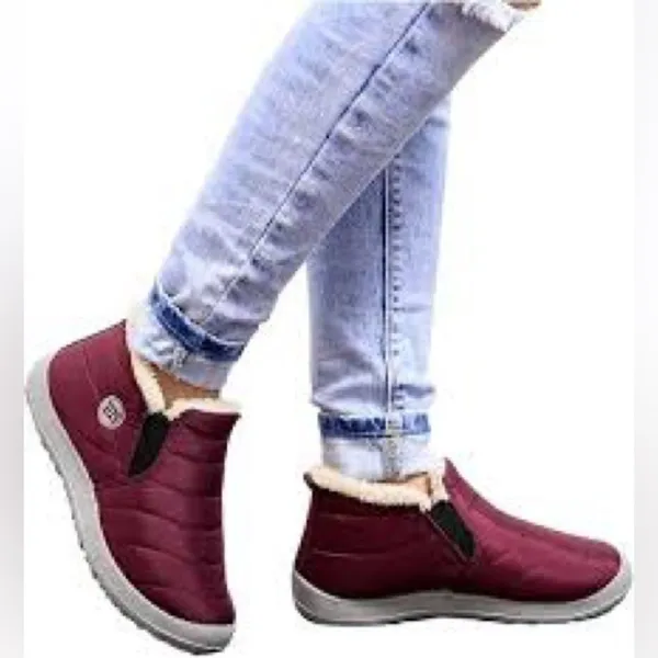 Red/Maroon Waterproof Non - Image 13