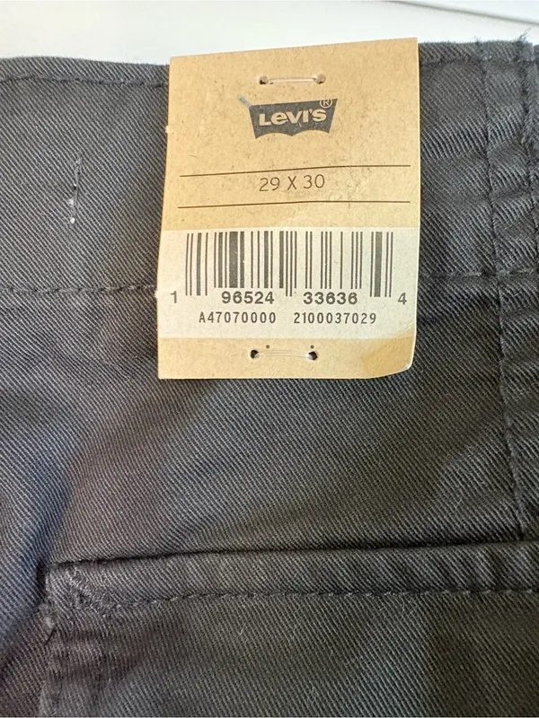 Levi's Black LEVI’S ‘94 Baggy Cargo - Black Sz 29 - Image 6