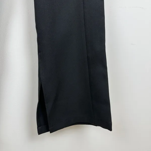 Walter Baker Atlas Wide Leg Pants Black Trouser Minimalist Office Slit Small NWT - Image 11