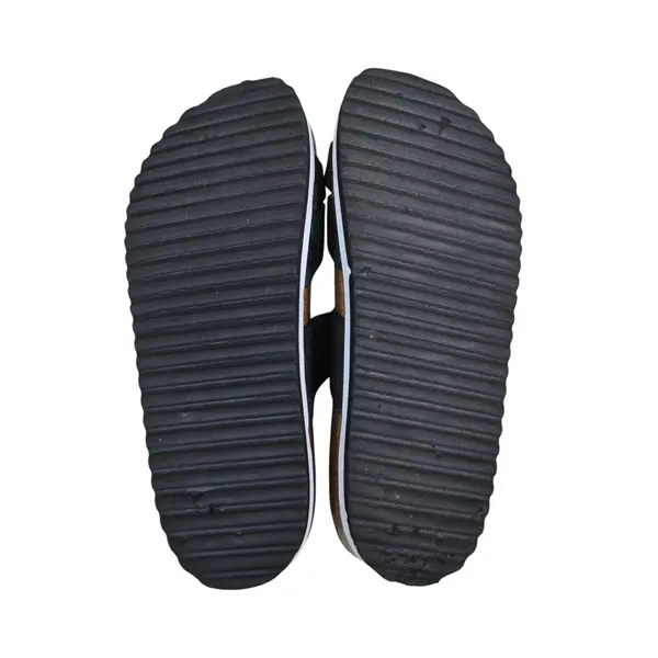 Boutique by Corkys Women's 9 Tan Line Sandal in Black Metallic - Image 8