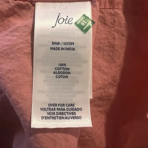 Joie‎ Women’s Maxi Dress XL Tiered Tea Rose - Image 4