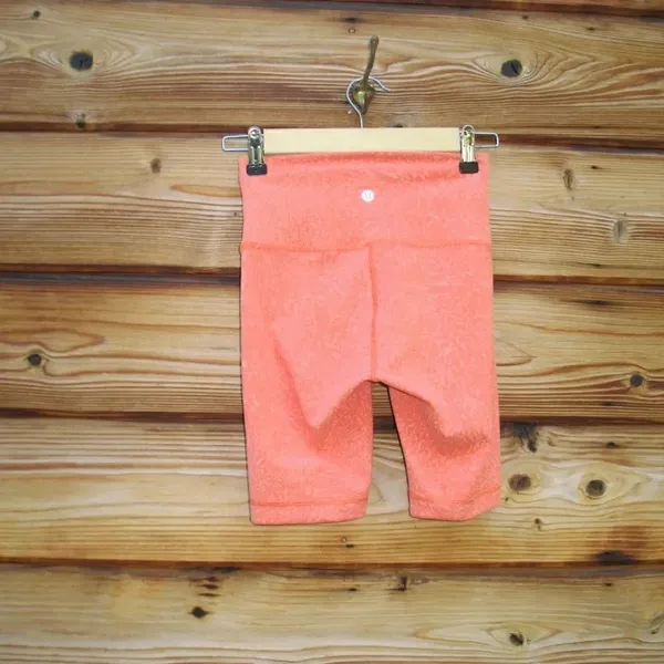 NWOT Lululemon Wunder Train High Rise Shorts 8” Crunch Warm Coral - Image 6