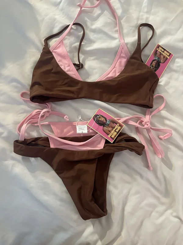 Strawberry Milk Mob Double Dipped Bikini - Image 3