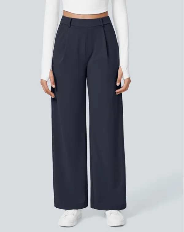 NWT Halara Flex™ DayStretch High Waisted Pocket Straight Leg Work Pants - Image 2