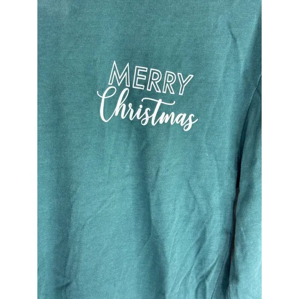 Gameday Couture "I'll Be Home" Holiday Elbow Patch‎ Shirt Women's XXL NWOT - Image 7