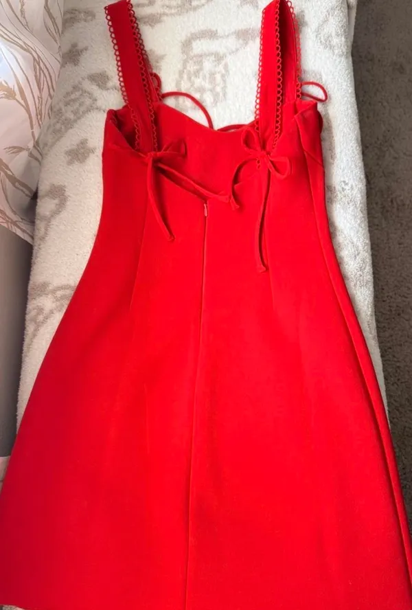 Princess Polly Red Dress Mini - Image 2