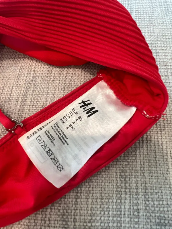 H&M Red Bikini Set - Image 4