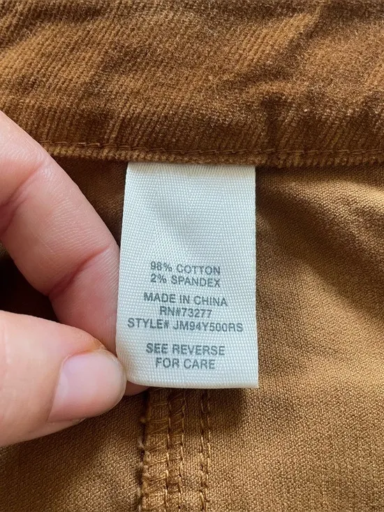 Mudd Y2K Corduroy Button Up Mini Skirt size 0 - Image 4