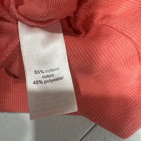 Maurices Short Sleeve Hooded Pullover Swim Beach Cover Top Womens XS Orange-Pink - Image 7