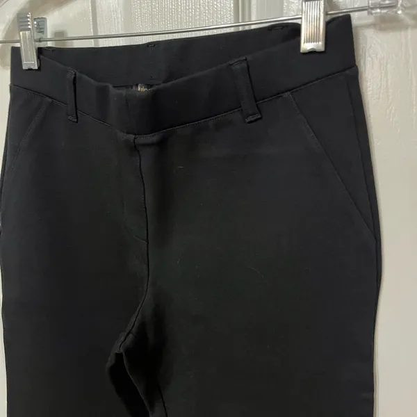 New Quince Ultra Stretch Ponte Straight Leg Pants Women’s extra small‎ XS Black - Image 5