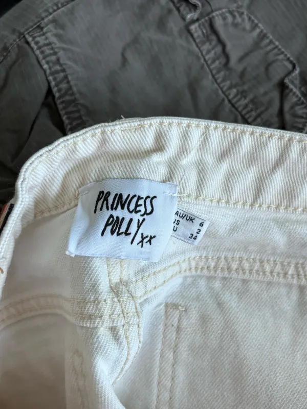 Princess Polly Mini Denim Skirt - Image 3