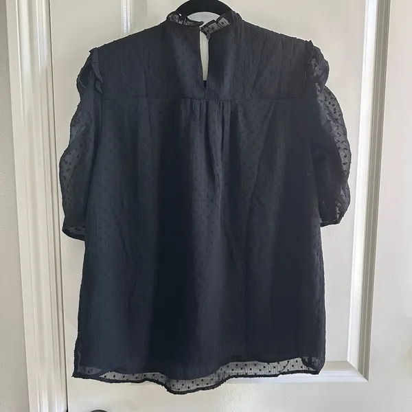 Loft Black Women's Blouse - Image 2