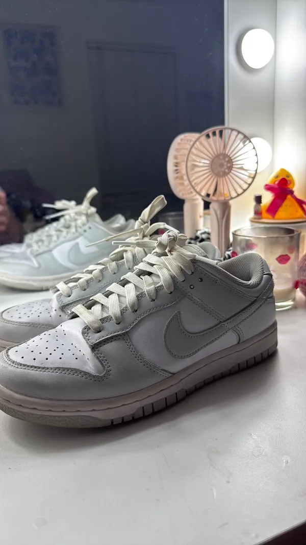 Grey Nike Dunk Fog 7W - Image 3