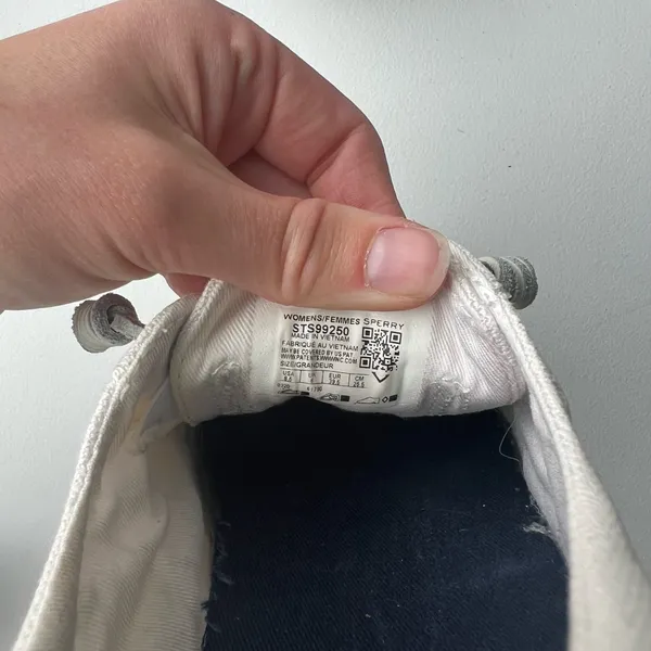 Sperry White Canvas Slip-on Casual Shoes - Image 5