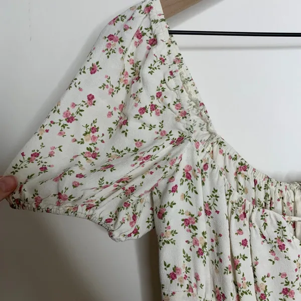 Reformation Corbin Floral Mini Dress Womens Size 8 - Image 7