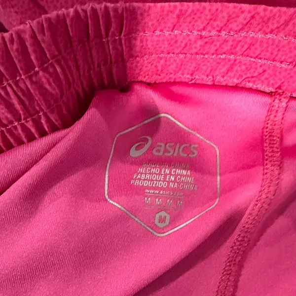 Asics athletic running shorts‎ vibrant pink Woman’s Size medium - Image 4