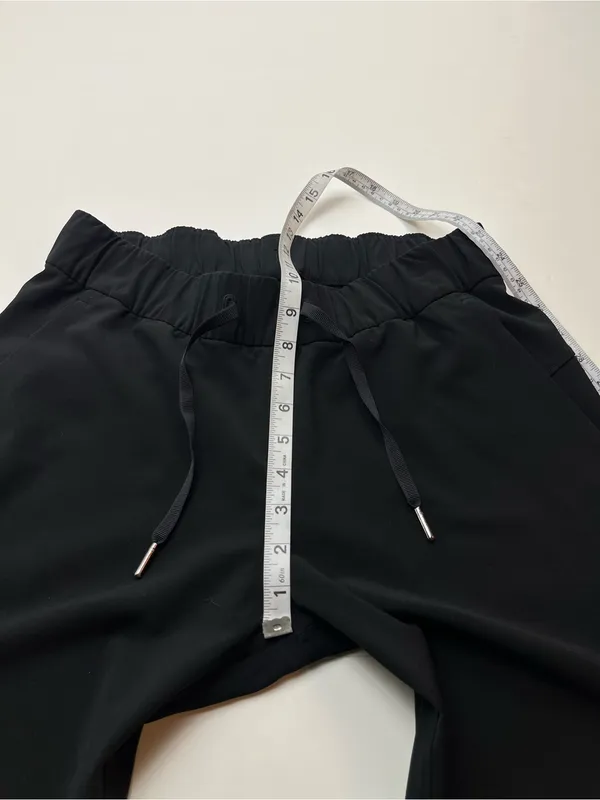 Lululemon On The Fly Pant Women Size 6 Black Stretch Pull-on Athletic Athleisure - Image 7