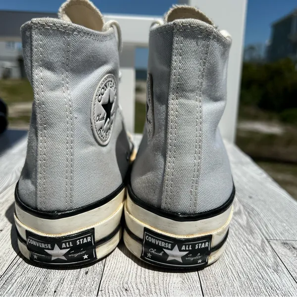 Converse Chuck 70 High Ghosted Light Blue Egret A03447C Women's 7 Men's 5 - Image 6