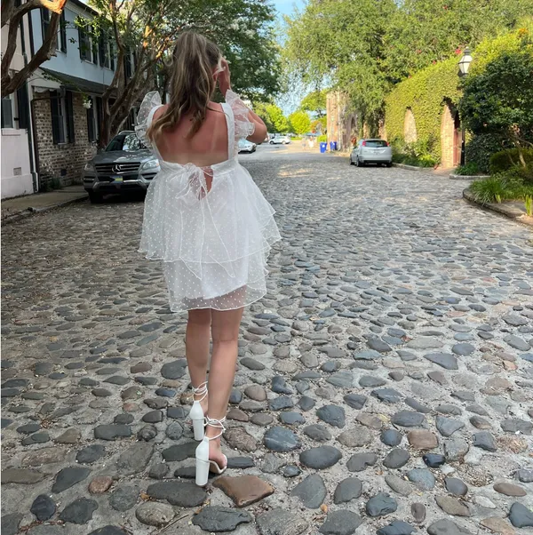 Lucy in the Sky White Dress - Image 4