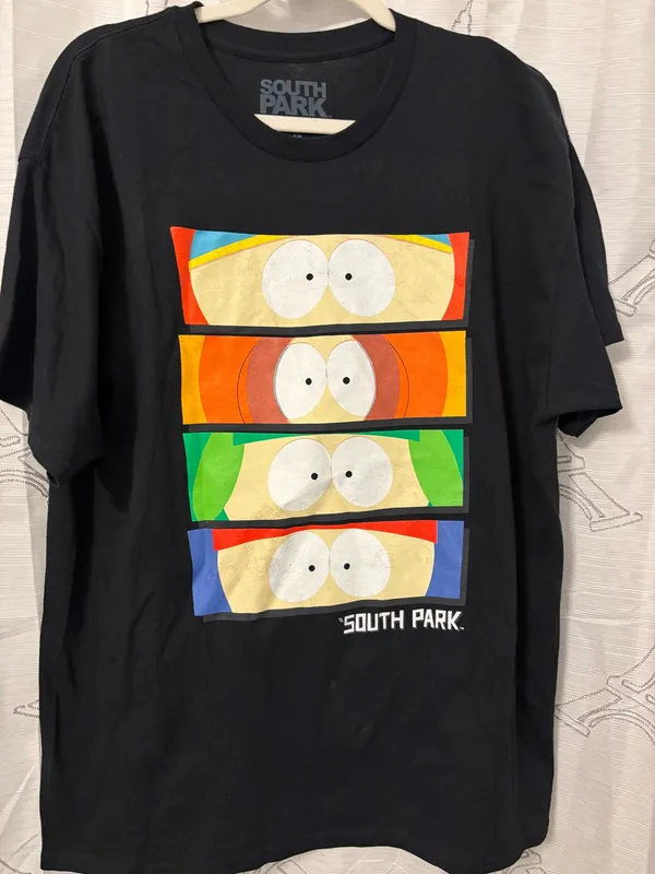 Black South Park Graphic tee Sz.L - Image 3