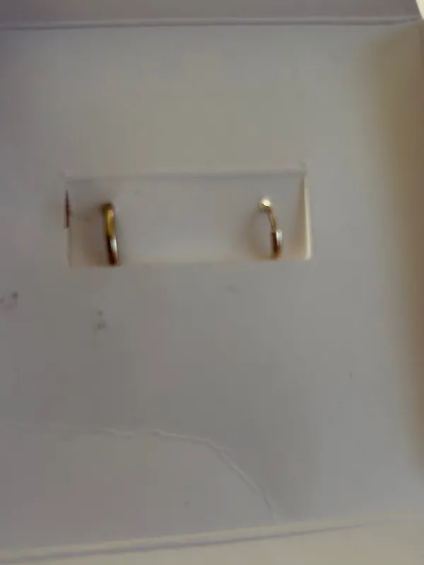 Lauren Ralph Lauren Gold-Tone Clear Crystal Drop Earrings NEW - Image 4