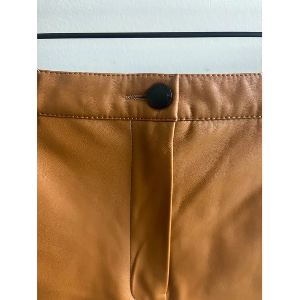 Cultnaked Faux Leather High Waisted Shorts‎ Medium boho goth festival party - Image 3