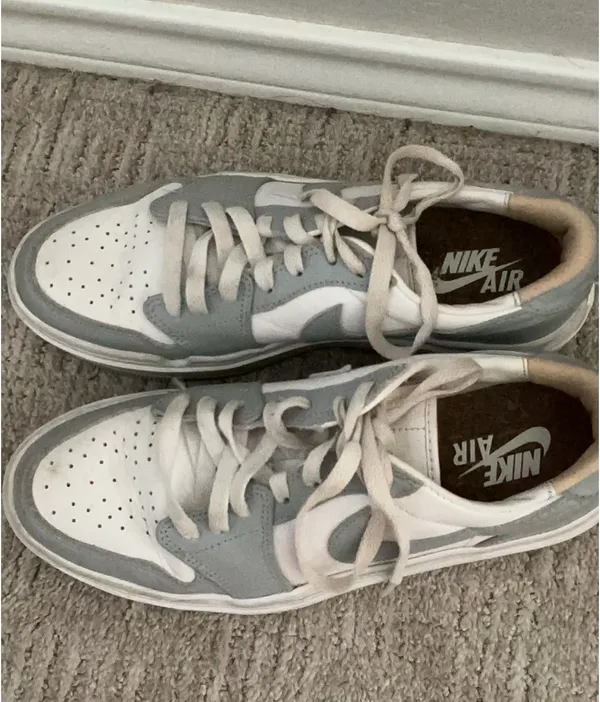 Women’s platform Nike 1 wolf grey - Image 2