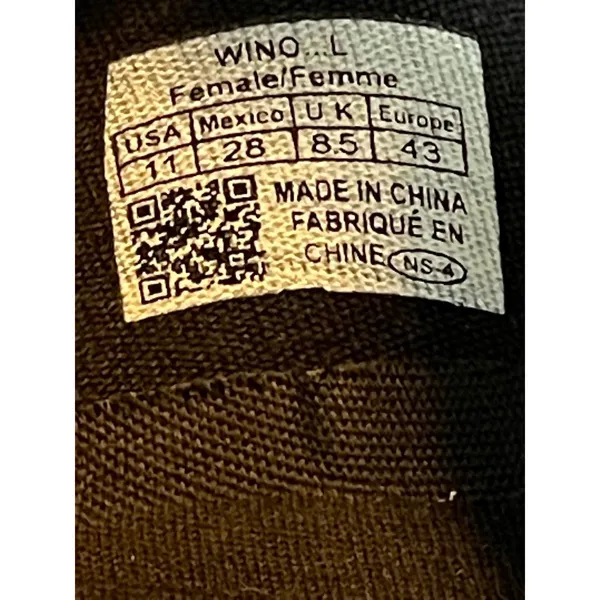 No Sox Vintage Slip on Shoes Size 11 Women's Mesh‎ Black - Image 4
