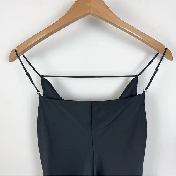 NWT J.ING Satin Draped Slip Midi Dress - Image 8