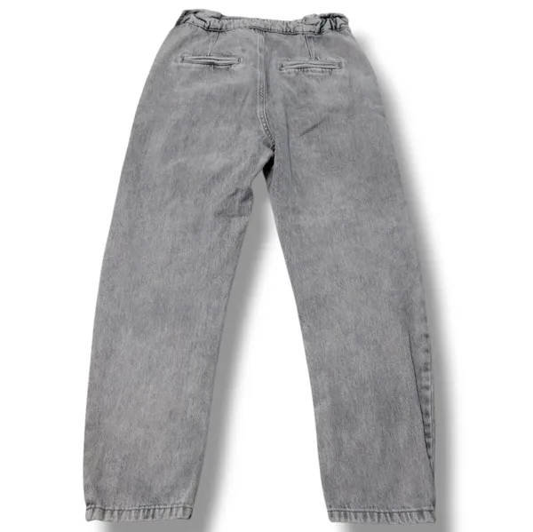 Zara Jeans Size 2 W28" x L26" Women's Zara Mom Jeans Paper Bag Waist Tapered Leg Women's Jeans - Image 3