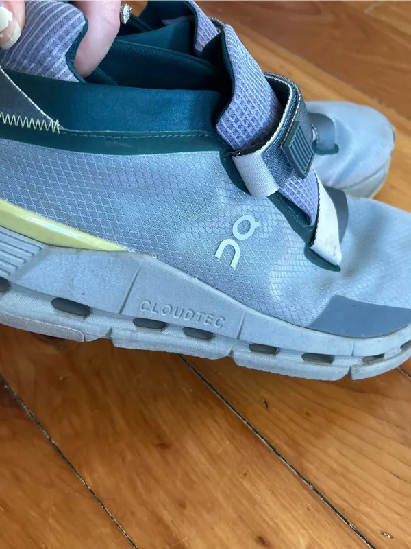 On Cloudnova Wrap women's sneakers Evergreen/Citron 11 - Image 6
