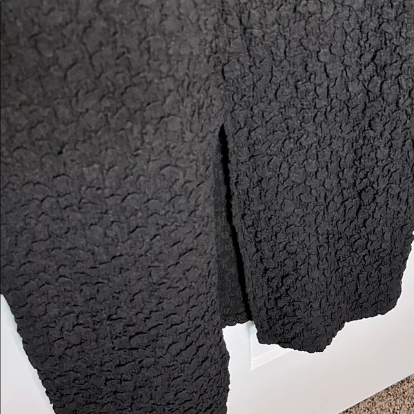 NWT Astr the Label Textured Knot Front Off Shoulder Long Sleeve Midi Dress - Image 5